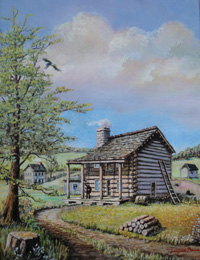 Log House